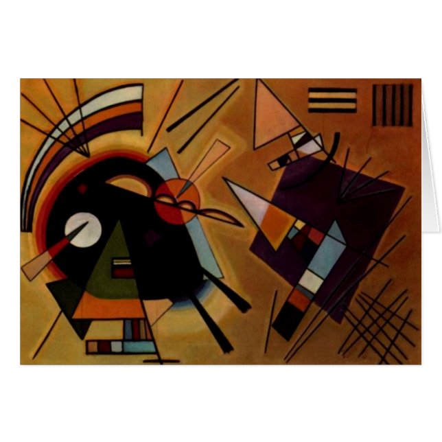 Violeta negra de Kandinsky (Anverso (Horizontal))