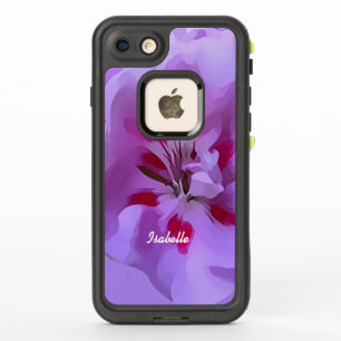 Violeta Rosa Flor de Hibisco Abstracta Personaliza