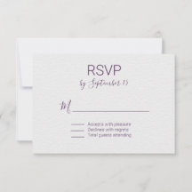 Violeta y Boda Blanca RSVP