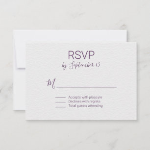 Violeta y Boda Blanca RSVP