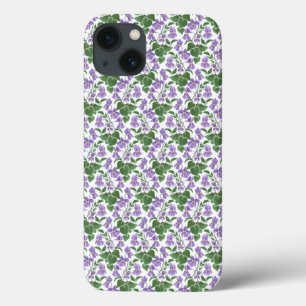 Violetas malvas en Funda de mate-Funda del iPad bl