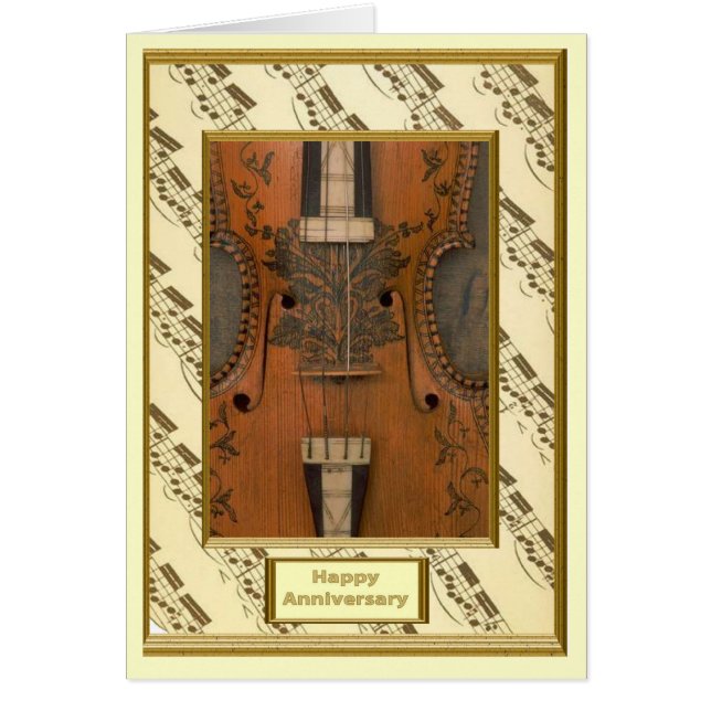 Violín adornado (Frente)