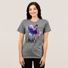 violín de camisetas de mujeres violón