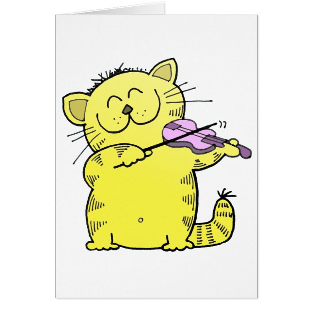 Violín del juego del gatito (Frente)
