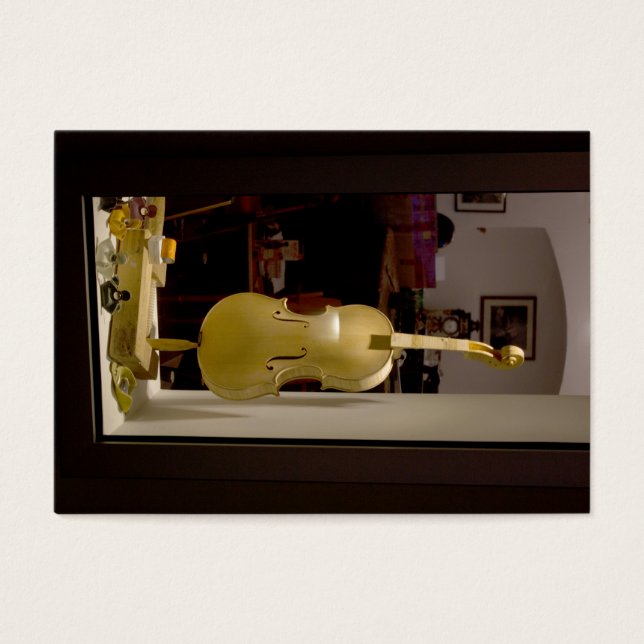 Violin En La Ventana De Compras (Frente)