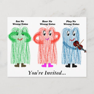 Violin & Viola Recital / Invitaciones de concierto