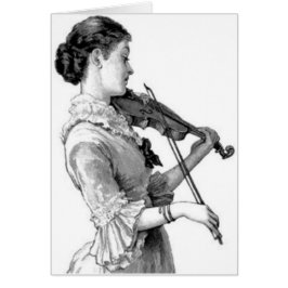 Violinista de época