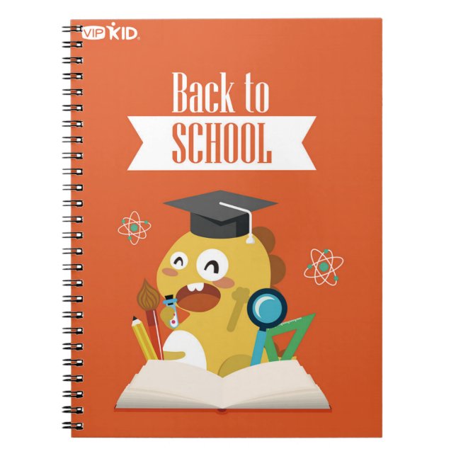 VIPKID de nuevo al cuaderno 1 de la escuela (Frente)