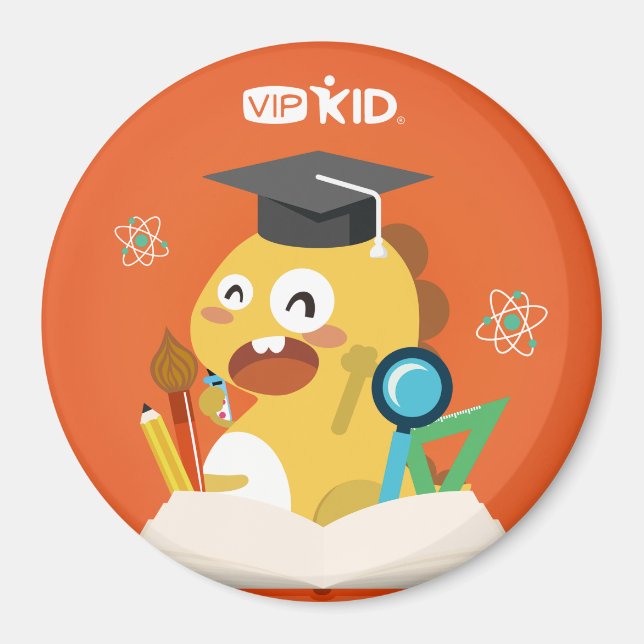 VIPKID de vuelta al imán escolar 1 (Frente)