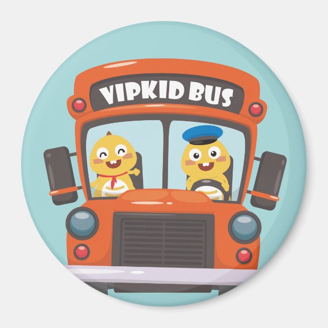 VIPKID de vuelta al imán escolar 2 (Frente)