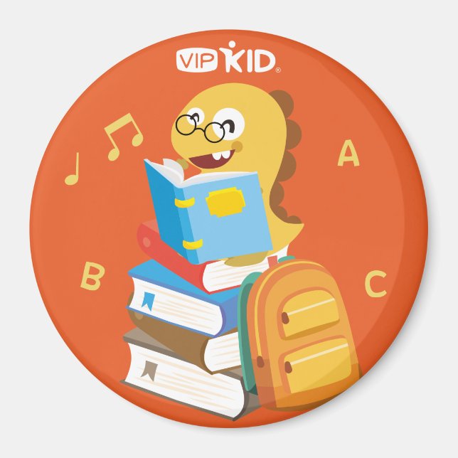 VIPKID de vuelta al imán escolar 3 (Frente)