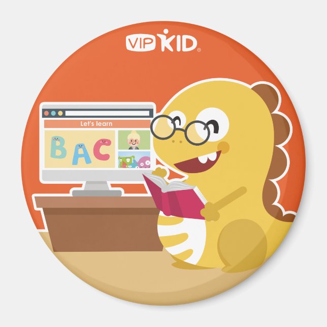 VIPKID de vuelta al imán escolar 5 (Frente)
