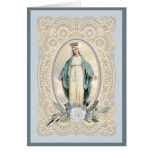 Virgen Católica María Rosas de poemas religiosos