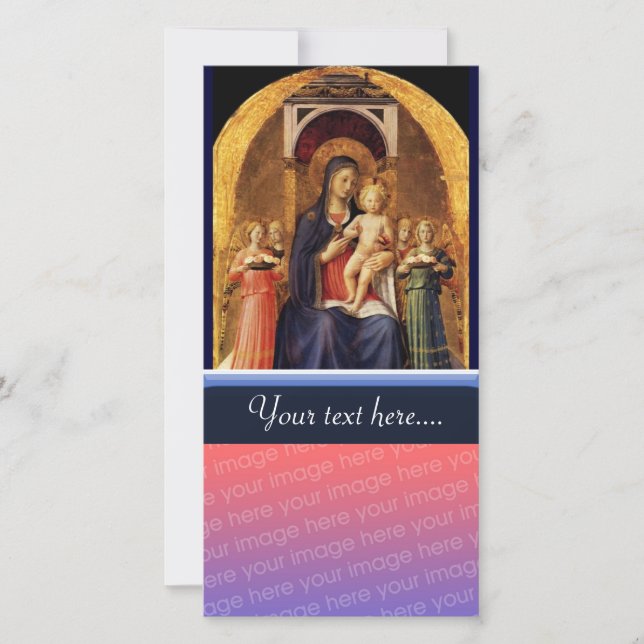 VIRGEN CON NIÑOS Y ÁNGELES (Anverso)