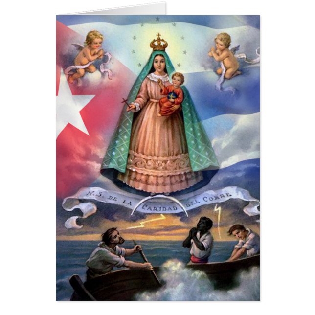 VIRGEN DE LA CARIDAD DEL COBRE. (Frente)