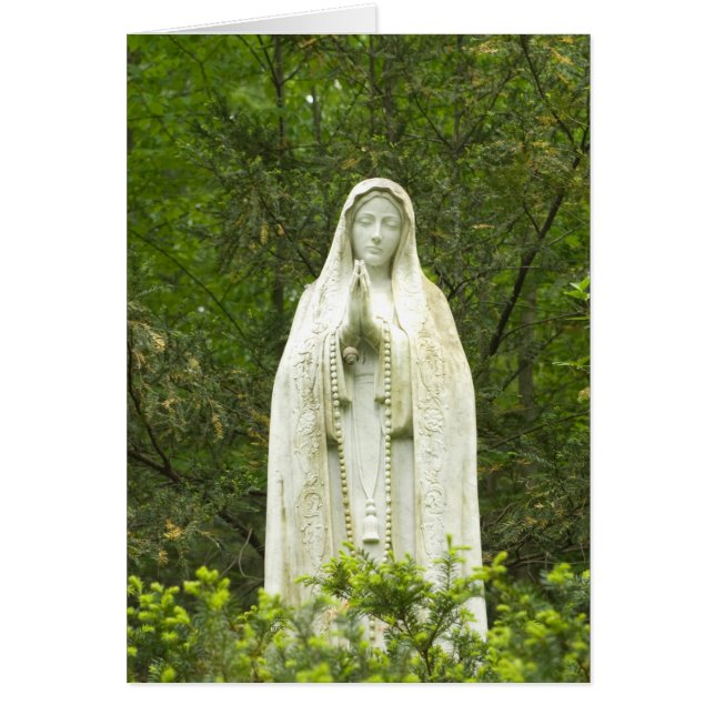 Virgen de la tarjeta religiosa (Frente)