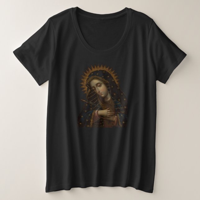 Virgen de las penas (Anverso del diseño)