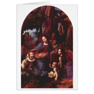 Virgen de las Rocas de Leonardo da Vinci