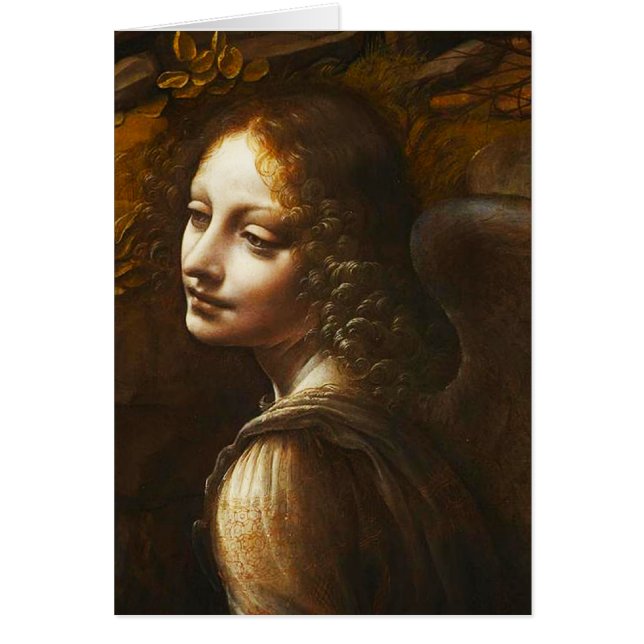 Virgen de Leonardo da Vinci del ángel de las rocas (Frente)