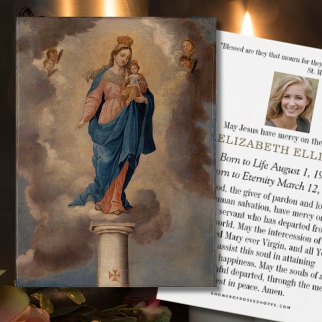 Virgen de María Jesús, Monumento al Funeral Católi (Subido por el creador)