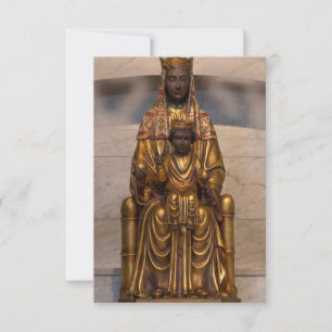 Virgen de Montserrat Moreneta Virgen María