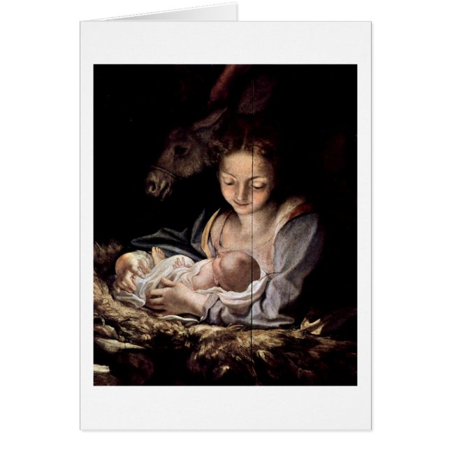 Virgen E Niño De Antonio Allegri Da Correggio (Frente)