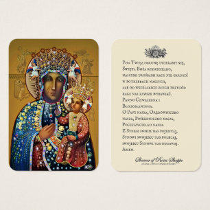 Virgen María de la Virgen de la Madonna Negra Orac