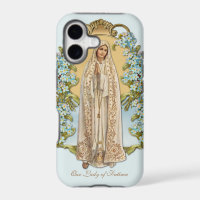 Virgen María Floral Religiosa Señora de Fátima
