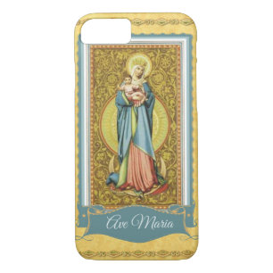 Virgen María Jesús Imagen en el Funda del iPhone 7