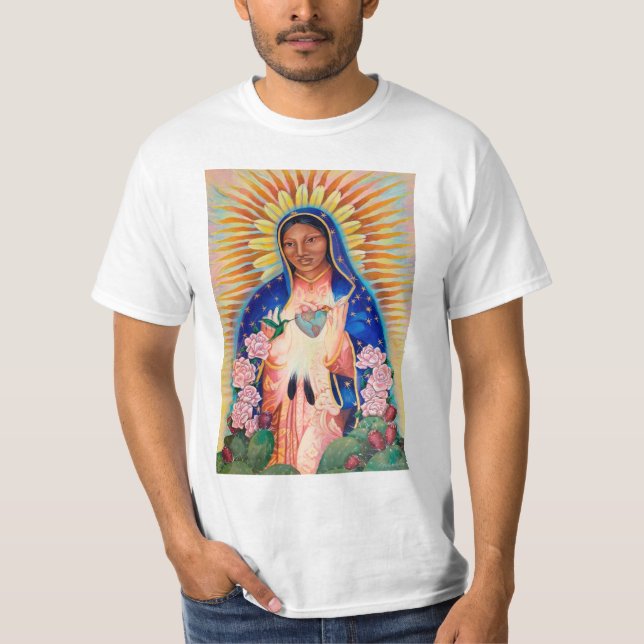 Virgen María - Nuestra Señora De La Camiseta De Gu (Anverso)