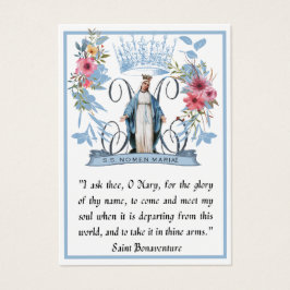 Virgen María Oración religiosa de memoria católica