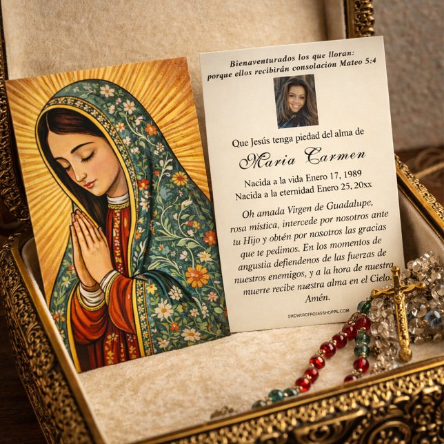 Virgen México Guadalupe Oración Funeraria Española (Subido por el creador)