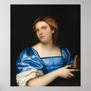 Virgen Prudente, Sebastiano del Piombo Póster de A