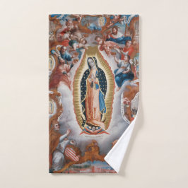 "Virgen toalla de mano del arte de Guadalupe"