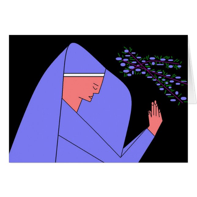 virgen y lavanda (Anverso (Horizontal))