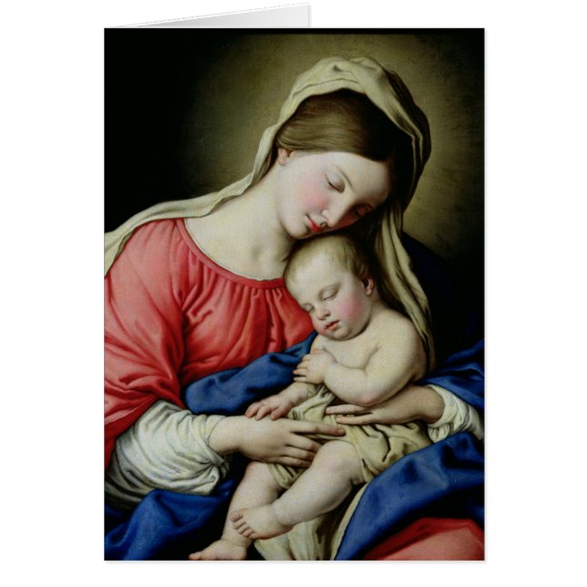 Virgen y niño (Frente)