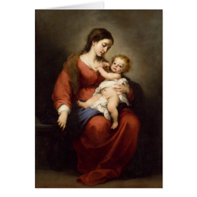 Virgen y niño (Frente)