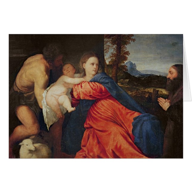 Virgen y niño (Anverso (Horizontal))