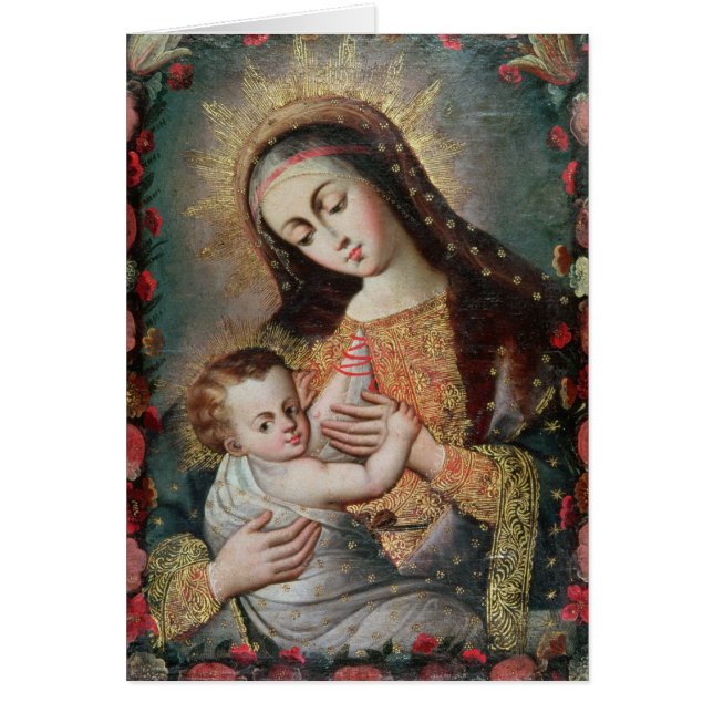 Virgen y niño 2 (Frente)