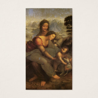 Virgen y niño con Sainte Anne y Cordero por DaVinc
