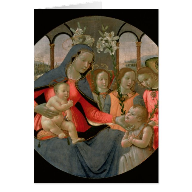 Virgen y niño con St. John el Bautista (Frente)