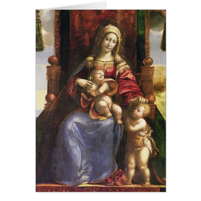 Virgen y niño con St. John infantil (Frente)