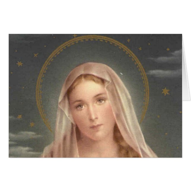 VIRGIN MARY (Anverso (Horizontal))