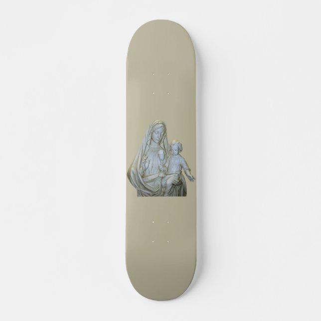 Virgin Mary 1 Skateboard (Anverso )