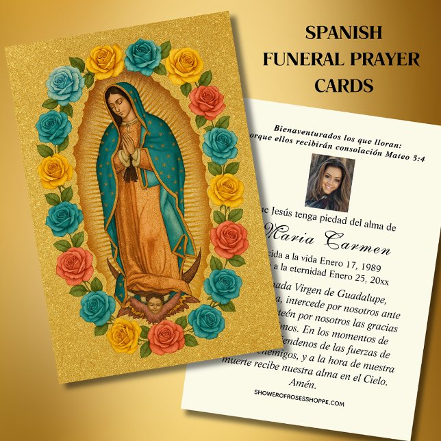 Virgin México Guadalupe Oración Funeral Española (Subido por el creador)