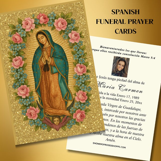 Virgin México Guadalupe Oración Funeral Española (Subido por el creador)