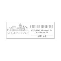 Virginia Beach | Sello de autoenlace de dirección 