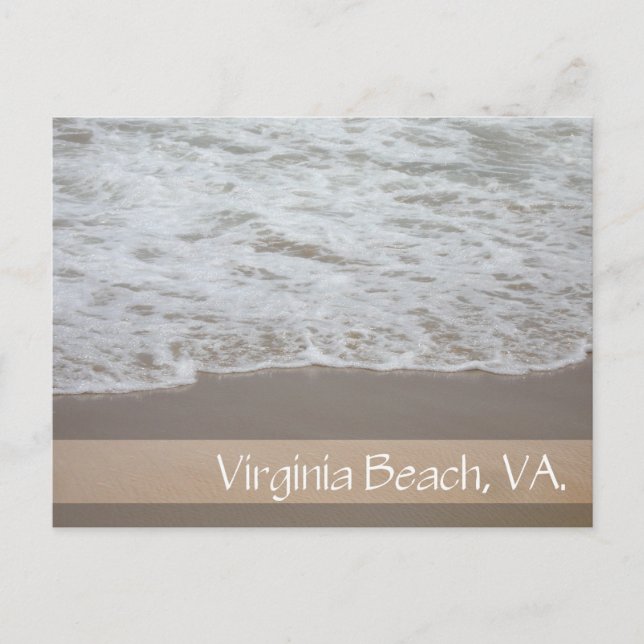 Virginia Beach, VA. #4 postal (Anverso)