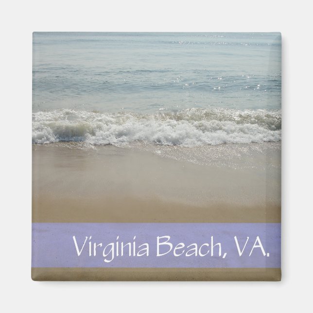 Virginia Beach, VA Imán (Frente)