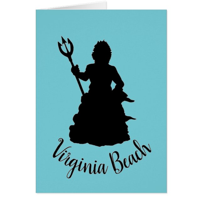 Virginia Beach VA Neptune Sculpette (Frente)